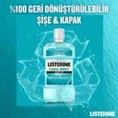 Listerine Cool Mint Hafif Tatlı Alkolsüz Ağız Bakım Suyu 500 ml – Plak ve Koku Önleyici, Nane Ferahlığı ile Uzun Süreli Etki thumbnail 5