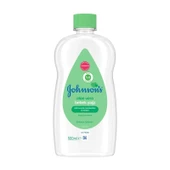 Johnson's Aloe Vera Bebek Yağı 500 ml Hipoalerjenik Dermatolojik Olarak Test Edilmiş thumbnail 2