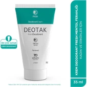 Deotak Mentol Ferahlığı 7 Güne Kadar Etkili Krem Deodorant 35 ml thumbnail 1