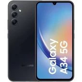 Yenilenmiş Samsung Galaxy A34 128 GB Siyah Cep Telefonu (12 Ay Garantili) - B Kalite thumbnail 1