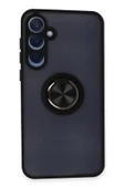 LitaeTrend Samsung Galaxy A55 5G Kılıf Montreal Yüzüklü Silikon Kapak - Siyah thumbnail 1