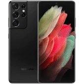 YENİLENMİŞ SAMSUNG GALAXY S21 ULTRA 256GB SİYAH CEP TELEFONU (12 AY GARANTİLİ) - D KALİTE thumbnail 3