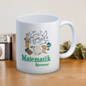 Matematik Öğretmenine Özel Kupa – Formüllerle Sevgi Dolu! Öğretmenler Günü Hediyelik Baskılı Kupa thumbnail 1