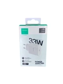 TECHSON T-S11C33S 33W TYPE-C SİYAH ŞARJ BAŞLIGI thumbnail 1