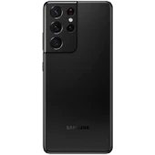 YENİLENMİŞ SAMSUNG GALAXY S21 ULTRA 256GB SİYAH CEP TELEFONU (12 AY GARANTİLİ) - D KALİTE thumbnail 1