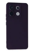 LitaeTrend Xiaomi Redmi Note 13 Pro 5G Kılıf Nano içi Kadife Silikon - Mor thumbnail 1