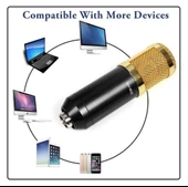 Bm800 Profesyonel Stüdyo Kayıt Mikrofon Seti Youtuber Twitch Oyun Mikrofon Kiti thumbnail 3