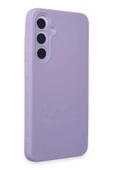 LitaeTrend Samsung Galaxy A55 5G Kılıf Nano içi Kadife Silikon - Lila thumbnail 2