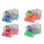 Ctoys Çek Bırak Şeffaf Minibüs Sesli ve Işıklı SR878-06 thumbnail 4