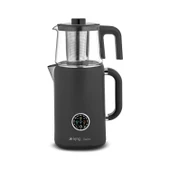 KING KCM387 ÇAYSTAR DİJİTAL ÇAY MAKİNESİ SİYAH thumbnail 2