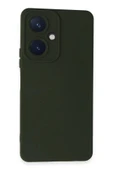 LitaeTrend Vivo Y27 Kılıf Nano içi Kadife Silikon - Koyu Yeşil thumbnail 1