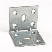 Metal L Demir 40x40x40 mm (50 Adet) Raf Dolap Mobilya Köşe Bağlantı Aparatı Duvar Sabitleme Seti thumbnail 5