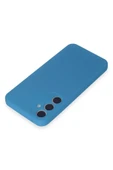 LitaeTrend Samsung Galaxy A15 4G Kılıf First Silikon - Mavi thumbnail 3