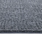 Pandora Yumuşak Peluş Shaggy Gri Çocuk Odası Oturma Odası Salon Mutfak Koridor Halısı Yolluk 1102O thumbnail 3