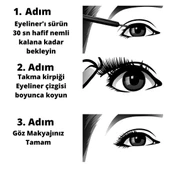 Shibella Cosmetics Manyetik Eyeliner Ve Manyetik Takma Kirpik Must Have Serisi- Attraction thumbnail 4