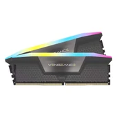 Corsair Vengeance RGB 32GB (2x16GB) 5600MHz DDR5 C36 1,25V Ram AMD EXPO (CMH32GX5M2B5600Z36K) thumbnail 1