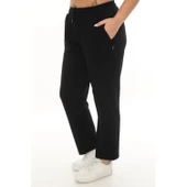 Rahat Kalıp Büyük Beden Kadın Cotton Eşofman Altı thumbnail 2