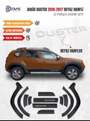 Dacia Duster 2010-2017 Uyumlu Dodik Seti 12 Parça (Beyaz Harfli) thumbnail 1