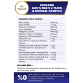 Nutraxin Multivitamin Erkek Multivitamin & Mineral Complex thumbnail 3