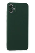 LitaeTrend Samsung Galaxy A05 Kılıf First Silikon - Koyu Yeşil thumbnail 1