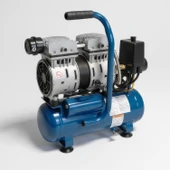 Yağsız FACEWS06 Sessiz Kompakt Kolay Taşınabilir Tekerleksiz Hava Kompresörü 6 Litre thumbnail 5