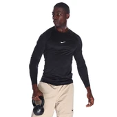 Nike Dri-Fit Erkek Siyah Antrenman Sweatshirt FB7919-010 thumbnail 3