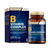 Nutraxin B Vitamin Complex - B Vitamini Takviyesi 60 Tablet thumbnail 1