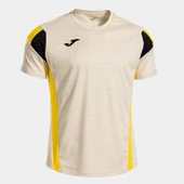 Joma Montreal 104202.002 Erkek Bej Sarı Spor Tişört thumbnail 1