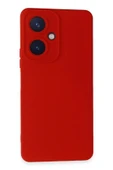 LitaeTrend Vivo Y27 Kılıf Nano içi Kadife Silikon - Kırmızı thumbnail 1
