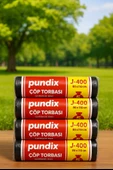 Pundix J400 Jumbo Boy Çöp Torbası (80X110 Cm) 5 Rulo (Toplam 50 Adet) Dayanıklı, Sızdırmaz ve Geniş Hacimli Çöp Poşeti thumbnail 6