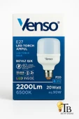 Venso E27 LED Torch Ampul 20W  2200 Lm  6500K Beyaz Işık thumbnail 1