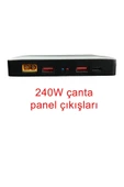 Ezviz Ps600 Taşınabilir Güç Istasyonu Ve 240w Katlanabilir Solar Çanta Panel Ikisi Bir Arada thumbnail 7