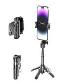 41.5 cm 360 Ayarlanabilir Bluetooth Kumandalı Kablosuz Tripod Selfie Stick Monopod thumbnail 7