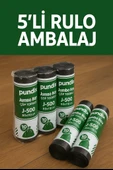 Pundix J500 Jumbo Boy Çöp Torbası (80X110 Cm) 5 Rulo (Toplam 50 Adet) Dayanıklı, Sızdırmaz ve Geniş Hacimli Çöp Poşeti thumbnail 2
