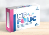 Mp Folic 30 Tablet Multivitamin, Mineral, Omega-3 ve Probiyotik Içeren Takviye Edici Gıda thumbnail 4