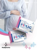 Mp Folic 30 Tablet Multivitamin, Mineral, Omega-3 ve Probiyotik Içeren Takviye Edici Gıda thumbnail 2