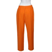 Kadın Lastikli Boru Paça Pantolon 45053 thumbnail 6