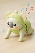 Type-C Şarjlı Ses Tekrar Özellikli Müzikli Emekleyen Koala Oyuncak – Bebekler İçin Emeklemeye Yardımcı Eğitici Oyuncak thumbnail 1