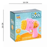 Ördek Desenli Pilli Pembe Köpük Tabancası thumbnail 4