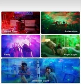 Hediye Galaksi Yıldız Samanyolu Projektör Astronot Samanyolu Işıklı Projeksiyon Gece Lambası thumbnail 5