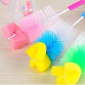 7 Parça Biberon Uzun Kavanoz Termos Suluk Sürahi Yağ Şişe İçi Temizleme Fırçası Aparatı Seti thumbnail 6