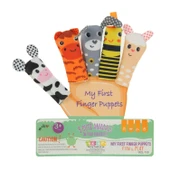 5’li Parmak Kuklası Seti – Hayvan Figürlü Finger Puppets thumbnail 2