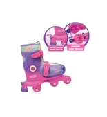 Rookie Twisty 2in1 Ayarlanabilir Paten – Dönüşen Tekerlekli, 29-32 Numara, Pembe-Mor thumbnail 2