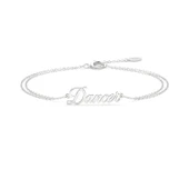 Gümüş İsim Bileklik - Gümüş thumbnail 1