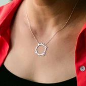 İsim Halka Kolye - Rose thumbnail 2