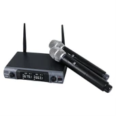 Westa WM-202H 1 Alıcı + 2 El Kablosuz Uhf Mikrofon Seti thumbnail 3