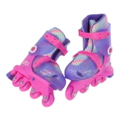 Rookie Twisty 2in1 Ayarlanabilir Paten – Dönüşen Tekerlekli, 29-32 Numara, Pembe-Mor thumbnail 3