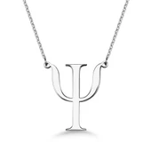 Psikoloji Sembolü Kolye - Gümüş thumbnail 1