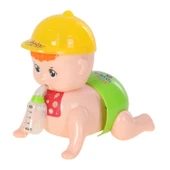 Emekleyen Biberonlu Işıklı ve Müzikli Oyuncak Bebek thumbnail 1