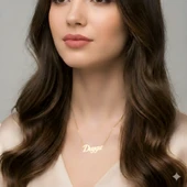 İsim Kolye - Rose thumbnail 2